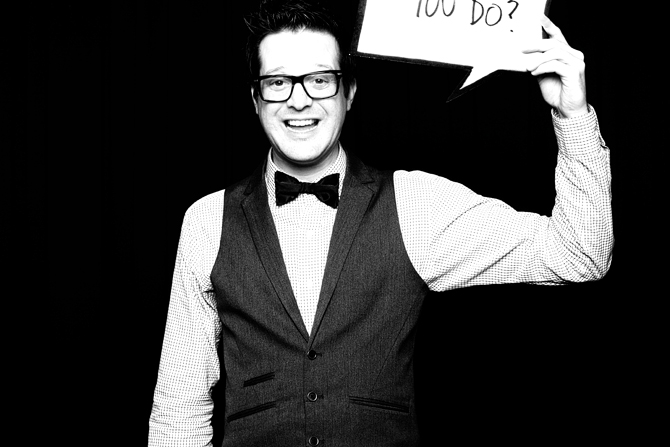 The White Rabbit's Friday Fellowship Black and White Hello Stranger Singapore's Darling Event Photo Booth Highlights