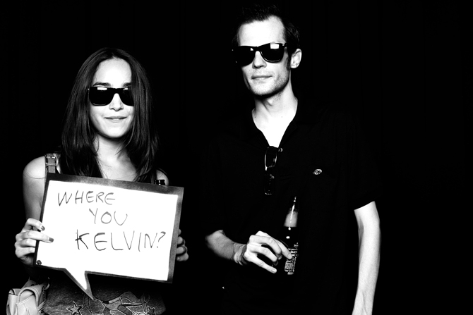 The White Rabbit's Friday Fellowship Black and White Hello Stranger Singapore's Darling Event Photo Booth Highlights