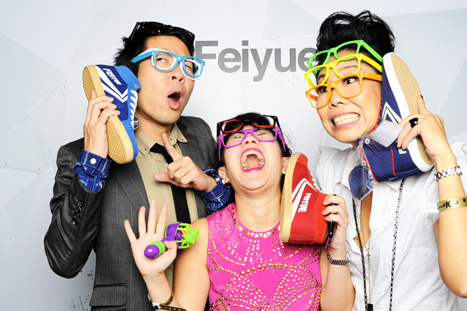 Feiyue Launch Party Hello Stranger Singapore's Darling Event Photo Booth Highlights