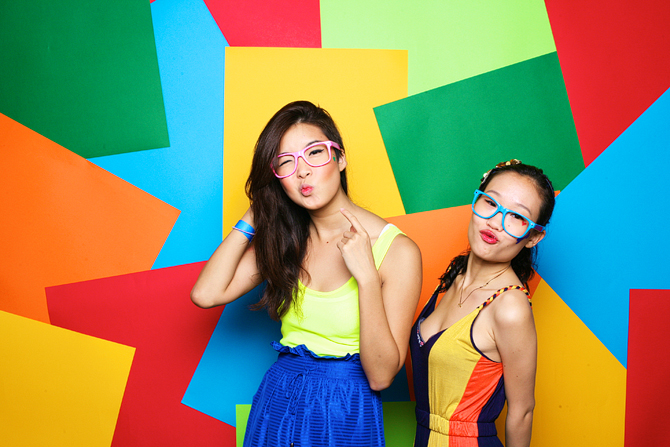 Zouk x Code: Colour Clash Hello Stranger Singapore's Darling Event Photo Booth Highlights