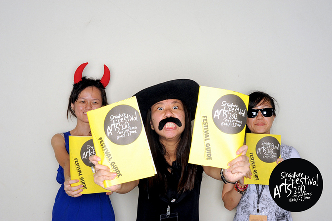 Singapore Arts Festival Vampire Defence Programme Hello Stranger Singapore's Darling Event Photobooth Highlights