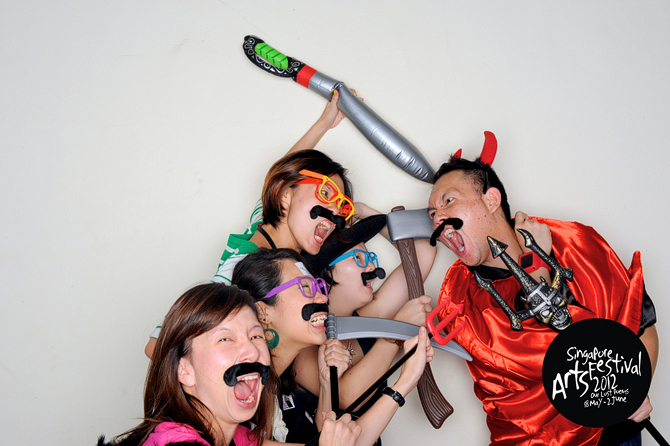 Singapore Arts Festival Vampire Defence Programme Hello Stranger Singapore's Darling Event Photobooth Highlights