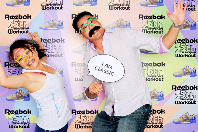 Reebok Workout Classic Hello Stranger Singapore's Darling Photobooth Highlights