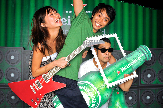 Heineken x Laneway Festival 2012 Hello Stranger Singapore's Darling Event Photobooth Highlights