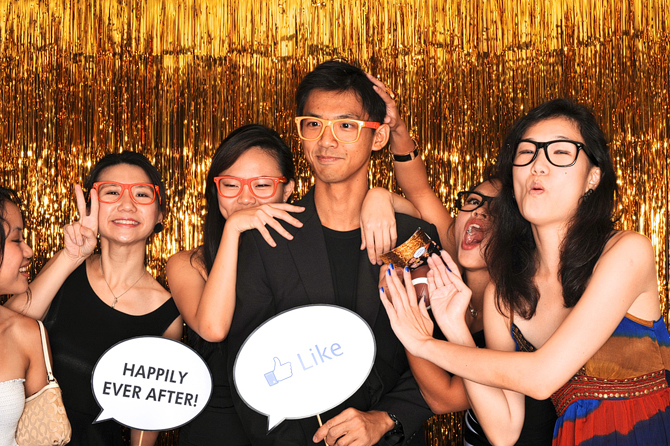 Cj & Waicheng's Hello Forever Wedding Photobooth Highlights
