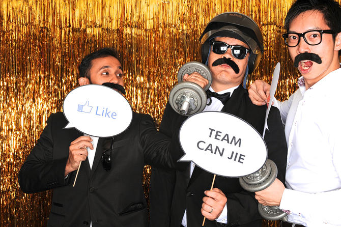 Cj & Waicheng's Hello Forever Wedding Photobooth Highlights