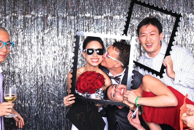 Wesley & Kelly's Hello Forever Singapore's Darling Wedding Photo Booth