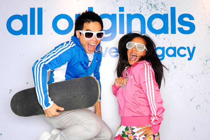 Adidas All Originals Media Launch Hello Stranger Singapore Event Photo Booth