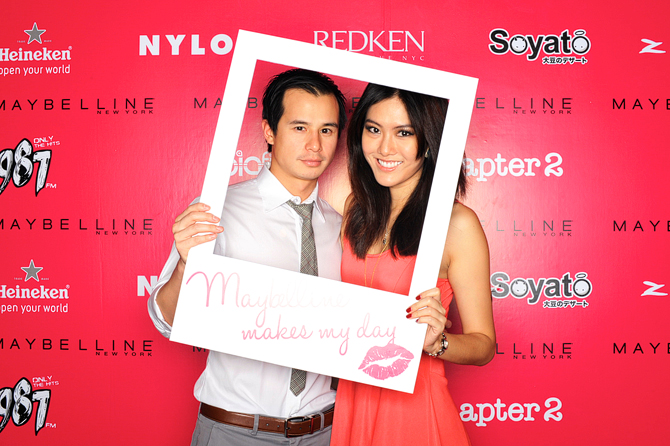 Maybelline New (York) Me Hello Stranger Event Photo Booth
