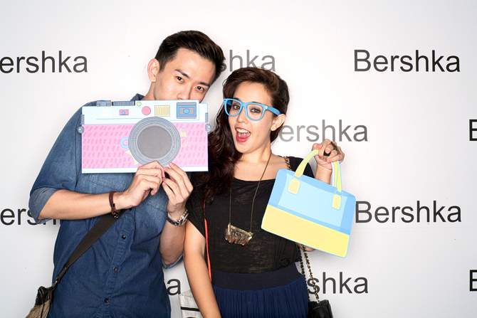 Bershka Opening Party Hello Stranger Singapore's Darling Hello Stranger Event Photobooth