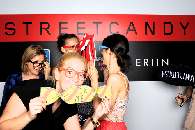 Streetcandy x Lenovo x Eriin Hello Stranger Singapore Event Photo booth
