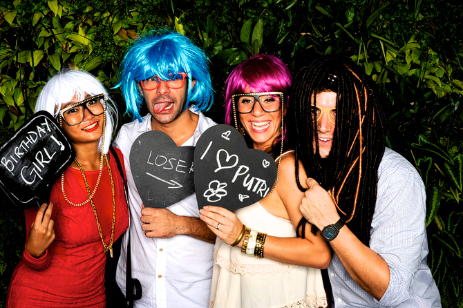 Aligned presents My Mama's Friend Hello Stranger Singapore's Darling Event Photobooth