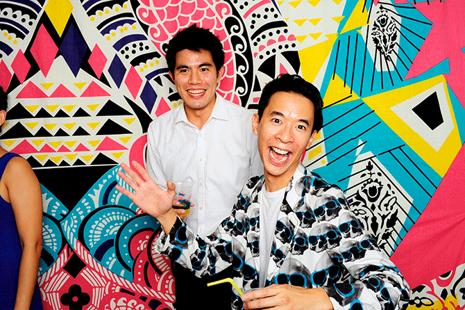 Hello Stranger Singapore Photo Booth Tracy Phillips Birthday TPPP Day Singapore Island Culture Club SICC Party 